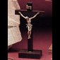 Altar Crucifix 6" (15.2 cm) Wenge wood/Pewter corpus