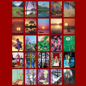 French Mass Offering Cards