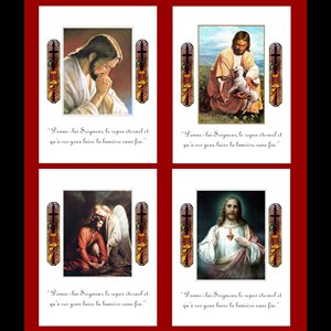 French Mass Offering Cards