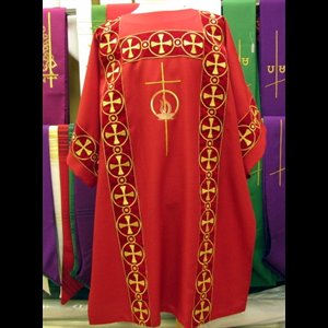 Red Dalmatic #5146