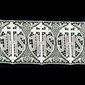 Embroidered Lace #701 / yard (4 1/2" wide)