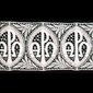 Embroidered Lace #702 / yard (4 1/4" wide)