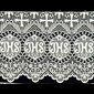 Embroidered Lace #703 / yard (8 1/2" wide)