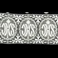 Embroidered Lace #711 / yard (4 1/2" wide)