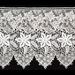 Embroidered Lace #724 / yard (8 3/4" wide)
