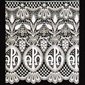 Embroidered Lace #782 / yard (11 1/2" wide)