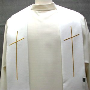 Priest Stole #3107-3107 White