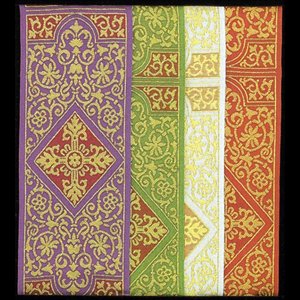 Galloon 3 1/2" #1103 metallic / yard