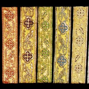 Galloon 1 1/4" #2293 Metallic / yard