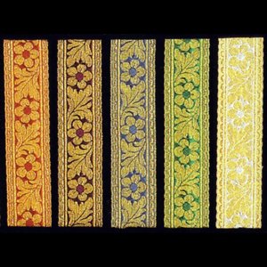 Galloon 1 1/4" #543 metallic / yard