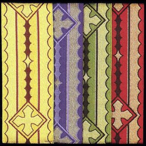 Galloon 3" #5561 metallic / yard