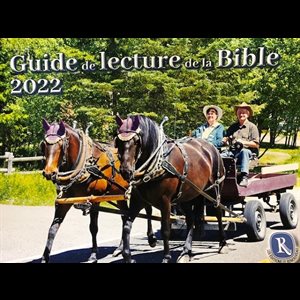 Calendrier Guide de lecture de la bible 2012