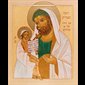 Icône Saint Joseph le Juste 5" x 7"