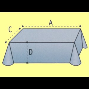 Altar Cloth (to the floor) with a length up to 12 feet