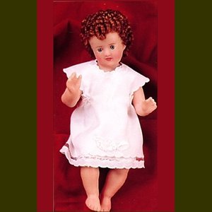 Wax Infant Jesus 5"
