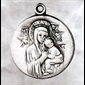 Médaille N.D. Perpétuelle Secours 3/4" (1.9 cm) en argent st