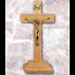Altar Crucifix 9'' Oak