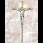 Crucifix 10" (25.5 cm), Two-Tone