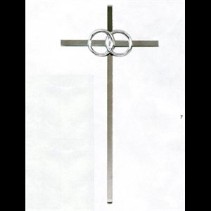 Mariage Cross Nickel-Plated, 7" (18 cm)
