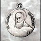 Médaille Saint François de Sales 3/4" (1.9 cm) en argent st.
