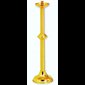 Chandelier acolyte laiton 24'' Ht. x 6'' base, Douille 1.5"