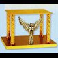 Thabor gold plated with Silver Angel 9.75'' Ht. x 10'' x 13'