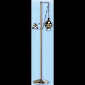 Censer Stand, Stainless Steel, 50'' (127 cm) Ht.