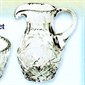 Pitcher, Crystal, 20 oz 6 3/4'' H.