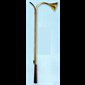 Brass & Walnut Candle Lighter, 24'' lenght (61 cm)