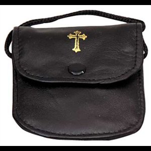 Burse, Genuine Leather (hold 2'' x 5/8'' pyx)