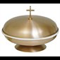 Baptismal Bowl, Bronze, with Cover 10.5'' H. x 14.5'' D.