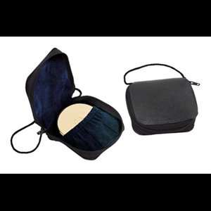 Burse with Zipper, Genuine Leather,  4'' x 4'' x 1''