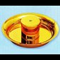 Oil Stock, Ceremonial, 24K Gold Plated 4.75'' D.