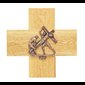 Bronze Stations of the Cross on Wood 16'' x 16'', 14 Sta....