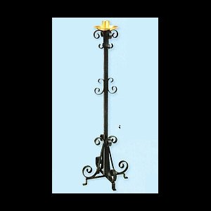 Paschal Candle Holder Wrought iron 44'' (112 cm) Ht.