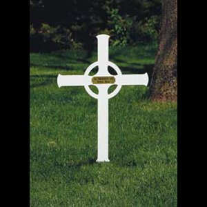Memorial Cross, Celtic design 20'' H. (51 cm)