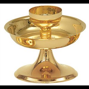 Intinction Set, Gold Plated 6'' H. x 7.5'' D.