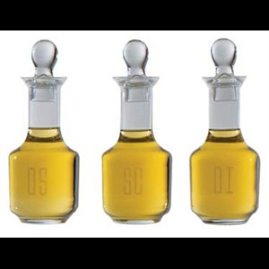 Ampoules Sainte Huiles 6.5 oz., 6.75'' (17 cm) Ht. / ens. 3