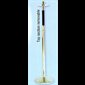 Chandelier de procession 42'' Ht. x 10.5" Base (106 x 27 cm)