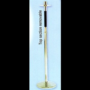 Processional Torch, Stainless Steel 42'' H. x 10.5" Base