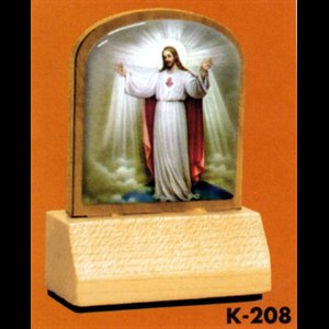 Photo-Block Sacred heart Montmartre, 2.75" Ht.