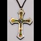 Holy Land Cross Pendant, 1 7/8''