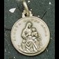 Médaille Sainte Anne 3/4" (1.9 cm) en argent 925
