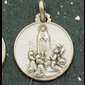 Médaille N.D. Fatima 3/4" (1.9 cm) en argent 925