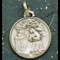Médaille Sainte Rita 3/4" (1.9 cm) en argent 925