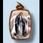 Pendentif Immaculée Conception avec corde