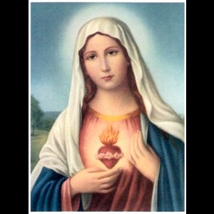 Print Sacred Heart of Mary 12" x 16" (30 x 40 cm) / un