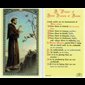 Print St. Francis 2.5"x4.5" (6.5x11.5 cm) / un
