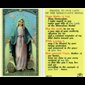 Print Miraculous Medal 2.5"x4.5" (6.5x11.5 cm) / un