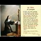 Print St. Rita 2 1/8"x 3 3/8" (5.5 x 8.5 cm) /un